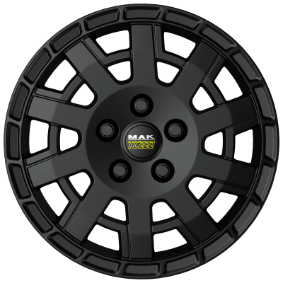 MAK Legend Matt Black 7,5x18 5x114.3 ET38 CB66,1 60° 1350 kg F7580LGMB38FN2Y