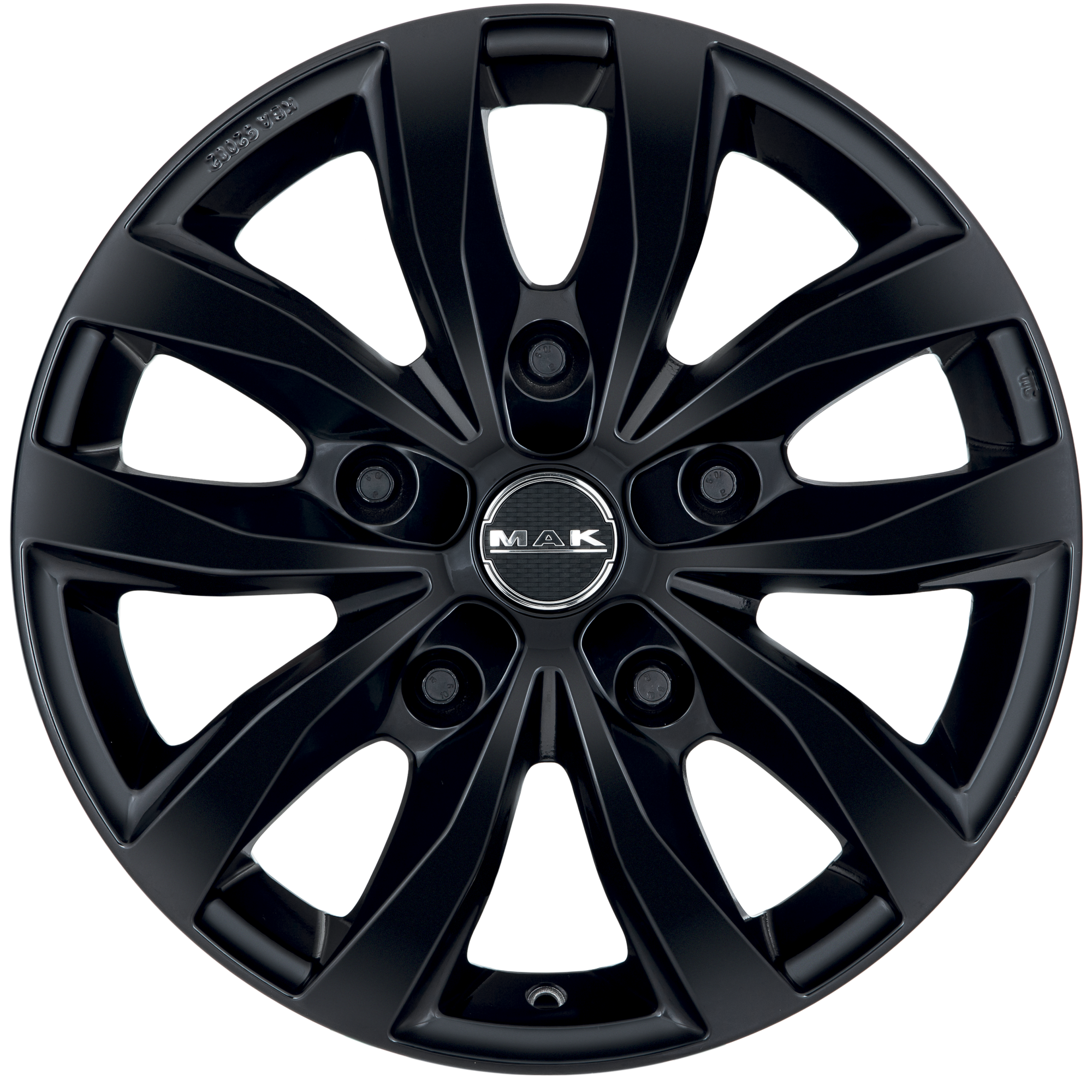 MAK Load5 Gloss Black 7x17 5x118 ET45 CB71,1 60° 1050 kg F70705DGB45D