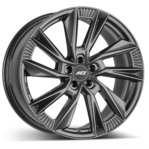 AEZ Havanna grey Gunmetal 9,5x21 5x112 ET30 CB66,6 60° 1070 kg AHA1N8FA30E