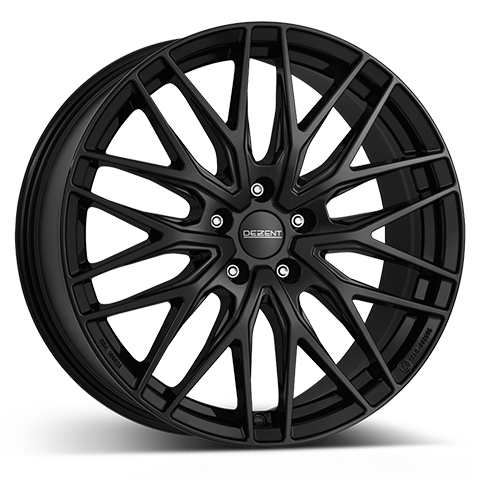 Dezent KY black Black 7,5x17 5x108 ET44 CB65,1 Flat 475 kg TKY7HBA44E