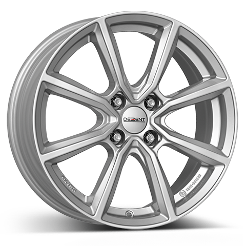 Dezent TN silver Silver 7x18 4x100 ET43 CB60,1 60° 640 kg TTN12SA43E
