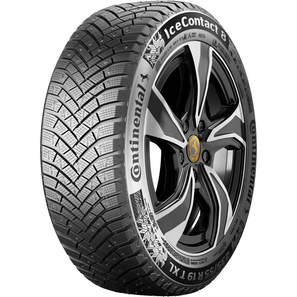 275/35R20 CONTINENTAL ICECONTACT 8 102T XL FR Studded 3PMSF IceGrip M+S